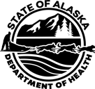 State of Alaska Department of Health logo